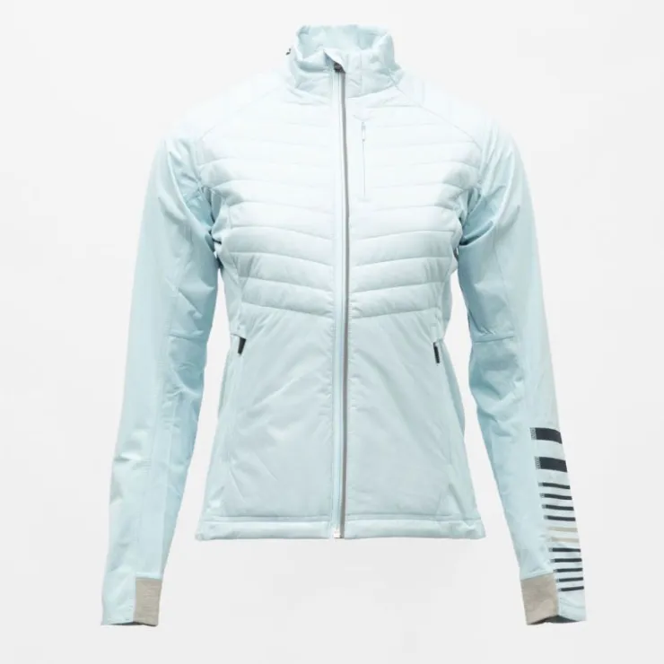 ROSSIGNOL Veste fine matelassée softshell imprimé rayures femme Femme BLEU CLAIR Hot