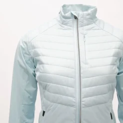 ROSSIGNOL Veste fine matelassée softshell imprimé rayures femme Femme BLEU CLAIR Hot