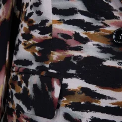 IMPERIAL Veste imprimé animal Femme NOIR Best