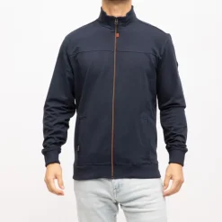 DEELUXE 74 Veste légère col montant zippé Homme BLEU FONCE Hot