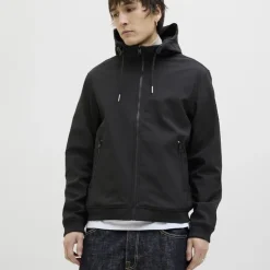 JACK & JONES Veste mi saison mate zippée à capuche Homme NOIR Online