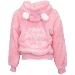 CXL BY CHRISTIAN LACROIX Veste polaire douce capuche avec oreilles s Fille ROSE New