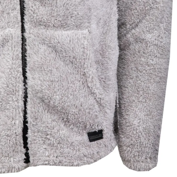 CERRUTI Veste polaire zippee capuche livigno 16433 Homme GRIS CLAIR Clearance