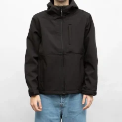 DEELUXE 74 Veste regular baryo à capuche Homme NOIR Online