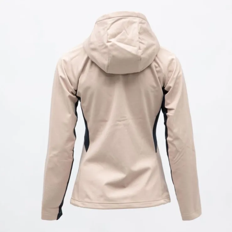 ROSSIGNOL Veste rose poudrée softshell ajustée à capuche poches zippées noires Femme ROSE CLAIR Online