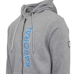 KAPORAL Veste zippée turker à capuche Homme GRIS Hot